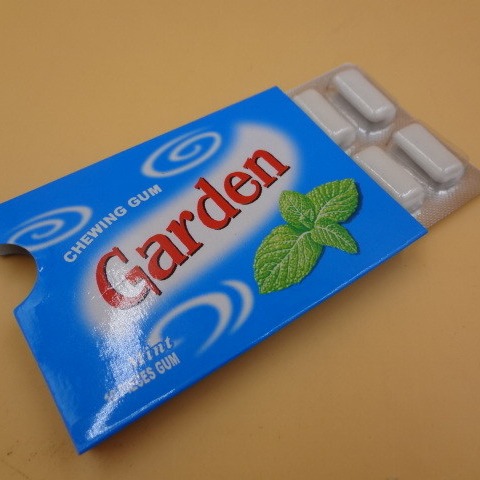 Das Abkühlen Genießen Gummi-Kaugummi Des Zähen Gummi Minzenaromas  Zähen/Frischen Mund Halten Wach