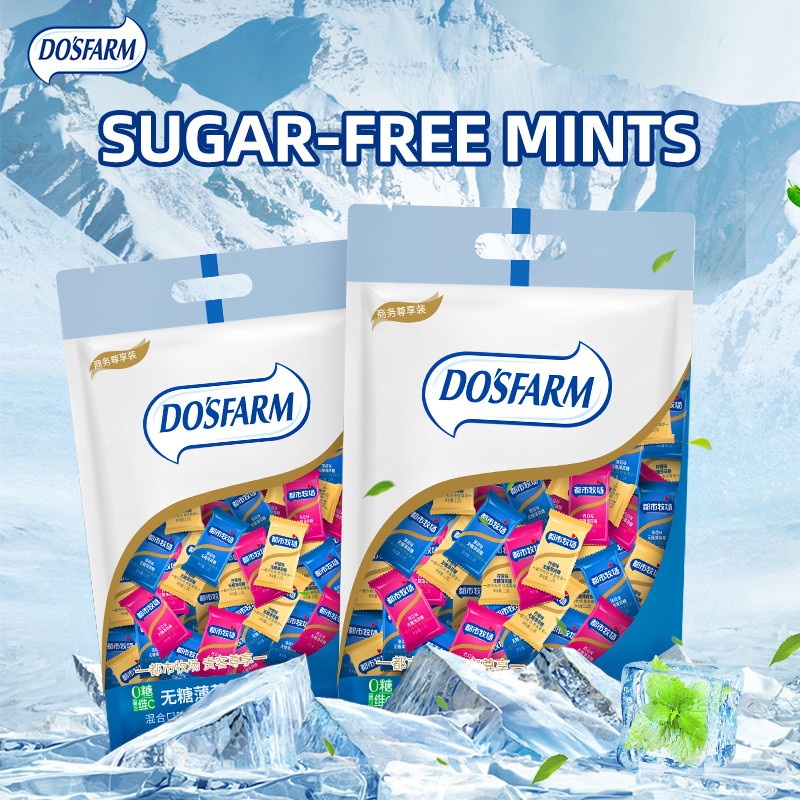 Do's Farm Sugar Free Mints Business Hospitality Candy Bulk Refreshing Lozenges Vitamin C 500g